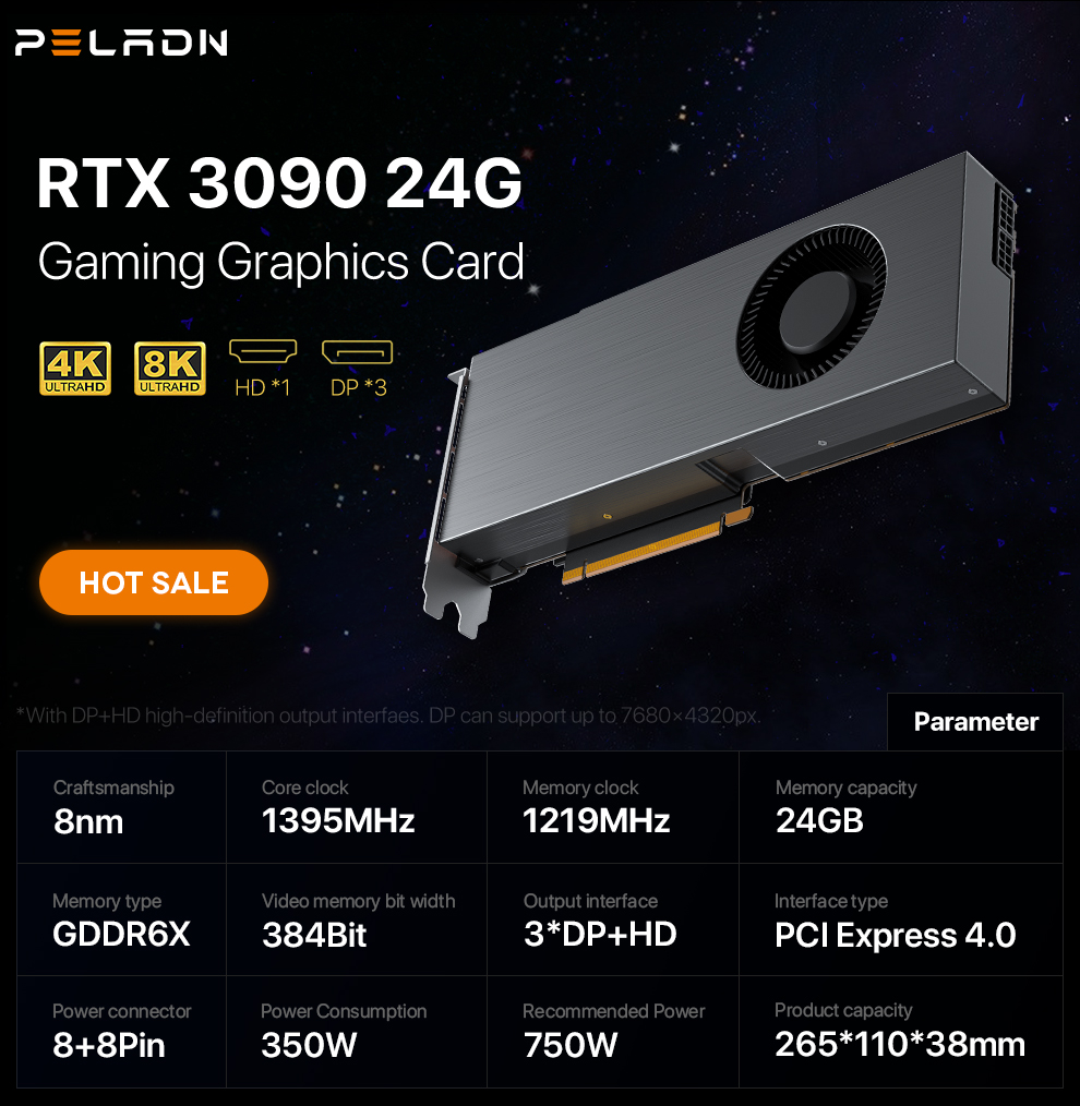 RTX 3080Ti 3080 12GB 터보 비디오 카드 - Rtx 3090 24Gb Graphics Card 리뷰 및 가격