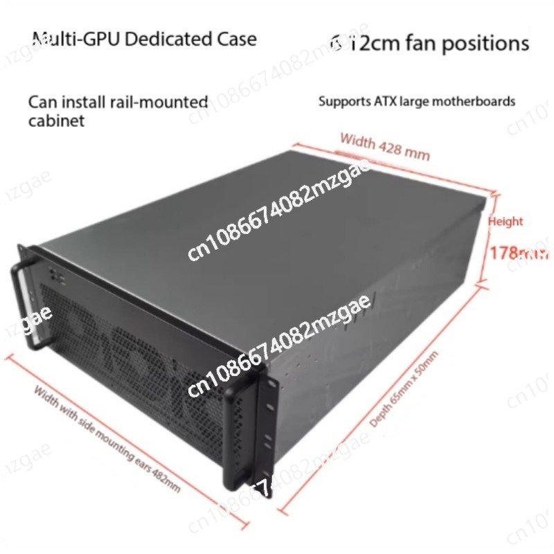 4U 멀티 그래픽 카드 섀시 6/8 그래픽 카드 IDC - 8 Gpu 4U Server Chassis 리뷰 및 가격